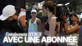 Miniature : Prépa HYROX avec une abonnée 🤫💪🏼 Paris 2026 Grand Palais 💫 RDV 24 Avril...