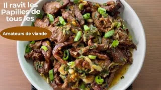 Miniature : Sauté d’Agneau tendre et juteux aux douces notes d’oignons nouveaux #agneau #viande #oignon