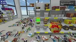 Miniature : Supermarket Chaos (Découverte) Je range la supérette onirique.