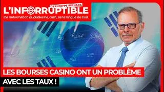 Miniature : Les bourses casino ont un problème avec les taux !