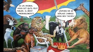Miniature : Peinture africaine contemporaine & proverbes 💚💛❤️🌍