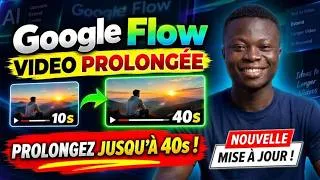 Miniature : J’ai créé une vidéo de 40 SECONDES avec ChatGPT + Google Flow 🤯 (Méthode complète)
