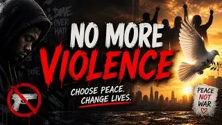 Miniature : No More Violence 🕊️ Emotional Rap R&B Song About Peace, Pain & Hope (Official Audio)