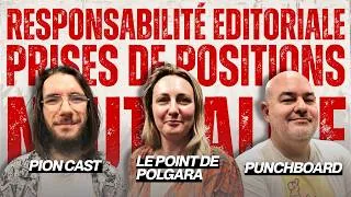 Miniature : Les Médias Ludiques face aux sujets de société avec Thomas et Polgara.