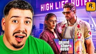 Miniature : Je Réagis au GAMEPLAY de GTA 6 ! (Feat Foufa, Kezen)