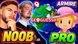 Miniature : Un PRO nous DÉTRUIT sur GEOGUESSR (avec Thomacky et Hiken)