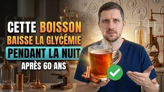 Miniature : 5 boissons du soir qui réduisent la glycémie pendant la nuit après 60 ans (médecin)