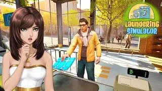 Miniature : Laundering Simulator : je gère une laverie… et un business criminel secret ! (Découverte fr)