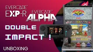 Miniature : Evercade ALPHA et Evercade EXP-R - DOUBLE IMPACT RÉTRO !