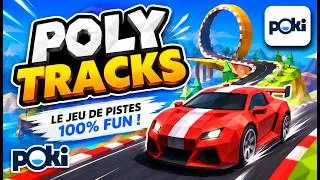 Miniature : Je teste le jeu PolyTracks sur Poki !