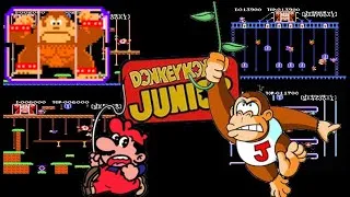 Miniature : Mario à Kidnapper Donkey Kong (Donkey Kong JR. NES)
