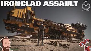 Miniature : Star Citizen - Visite et Pilotage du Drake Ironclad Assault