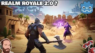 Miniature : Je crée un BATTLE ROYALE Fantasy sur GODOT (Devlog #1) : Map & IA