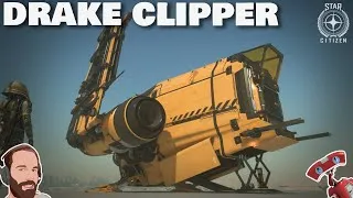 Miniature : Star Citizen - Visite et Pilotage du Drake Clipper