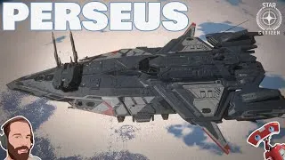 Miniature : Star Citizen - Visite et Pilotage du RSI Perseus