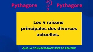 Miniature : Les 4 raisons principales des divorces actuelles