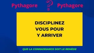 Miniature : L'autodiscipline (Soyez discipliné pour y arriver à destination)