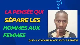 Miniature : La pensée qui sépare les hommes des femmes et les femmes des hommes dans le cadre du mariage