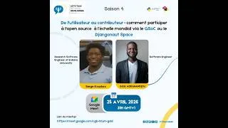 Miniature : [PyBj-SaturdayTalk] Comment participer à l'open source à l'échelle mondial ?