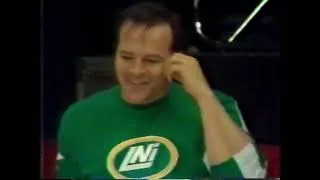 Miniature : LNI   Match noir contre vert, Ghyslain Tremblay, Radio Québec 1987
