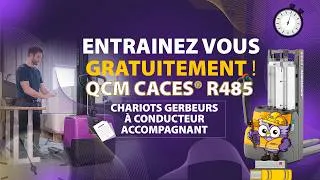Miniature : QCM CACES® R485 GRATUIT – Chariots Gerbeurs à Conducteur Accompagnant