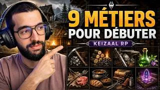 Miniature : Le meilleur métier pour débuter sur Keizaal ? Classement des 9 métiers | Skyrim RP