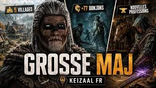 Miniature : GROSSE MAJ !  Keizaal Online FR  #SkyrimRP #KeizaalFR #keizaalonline
