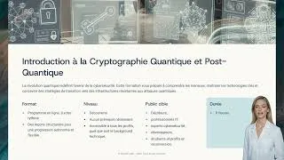 Miniature : Introduction a la Cryptographie Quantique (QKD) et Post Quantique (PQC)