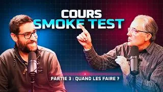 Miniature : Smoke Test Pharma #3 : Quand faire (et analyser) les smoke tests ?