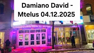 Miniature : Damiano David - Best of Mtelus de Montréal, Canada - 04.12.2025   #damianodavid #måneskin #montreal