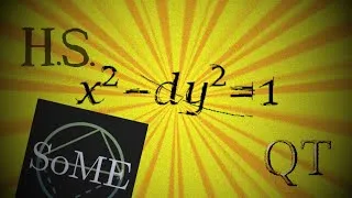 Miniature : ★★ [EN] The Pell's Equation, a millenary old problem