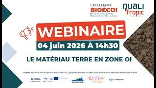 Miniature : Webinaire Excellence BIOECOI  Le matériau Terre en zone OI
