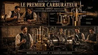 Miniature : Comment fonctionnait le premier carburateur en 1893