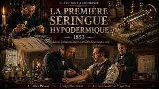 Miniature : Comment a été fabriquée la première seringue capable d'injecter un  directement dans le sang en 1853