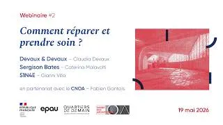 Miniature : Webinaire Quartiers de Demain - "Comment réparer et prendre soin ?"