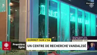 Miniature : Montréal : la gauche radicale a vandalisé les bureaux de MILA, l'institut de l'IA