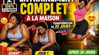 Miniature : Jour 7 du défi -5 kg 🎯 Entraînement complet  APRÈS 1 SEMAINE DU DÉFI 30 JOURS POUR PERDRE 5 KG 