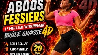 Miniature : 💃🏾Brûlez les Graisses et Sculptez Votre Taille Sans Sortir de Chez Vous Défi Ventre Plat à la Maison