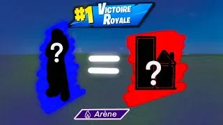 Miniature : 1 SKIN=1VILLE CHALLENGE ARENE SUR FORTNITE (TOP 1?!)