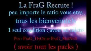Miniature : Annonces recrutement Team FraG [PS3]
