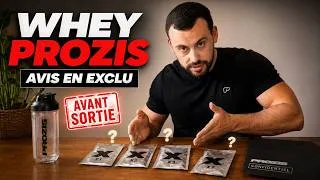 Miniature : TESTE EN AVANT PREMIERE DES NOUVELLES WHEY PROZIS 🤮