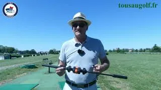 Miniature : Outil pédagogique de golf pour comprendre la vitesse dans son swing: the one club 1
