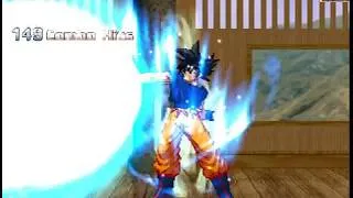 Miniature : goku ultra instinct (me) vs shantae - mugen