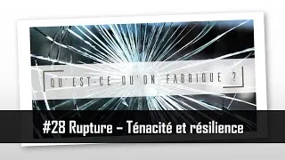 Miniature : Rupture - Ténacité et résilience - QQF #28