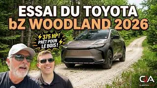 Miniature : 375 HP et prêt pour le bois! | Essai du Toyota bZ Woodland 2026