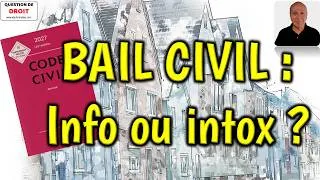 Miniature : Le bail civil est-il vraiment une "arnaque" ?