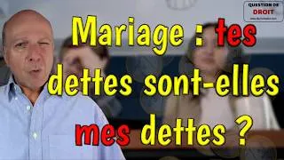 Miniature : Est-on solidaire des dettes de son conjoint ?