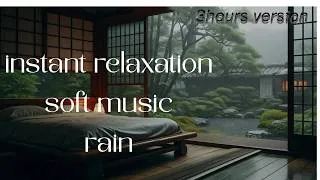 Miniature : 3 Hours of LoFi Rain Ambience ☔ | Relaxing Music for Sleep, Study, Focus & Stress Relief