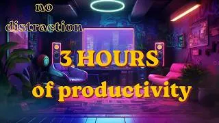 Miniature : DEEP WORK Focus Music-No Distractions • Maximum Productivity • Study, Coding & Work Session (3Hours)