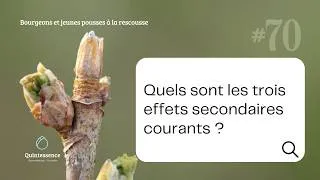 Miniature : #70 Quels sont les 3 effets secondaires courants en gemmothérapie?